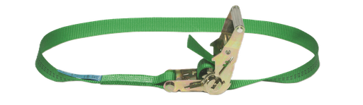 [5513-035-LM] Spanband 1-delig - 35mm - met zware ratel - 3000 kg